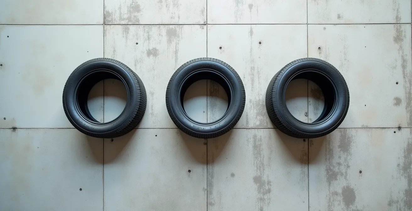 Représentation visuelle de l'équilibre entre trois critères de performance